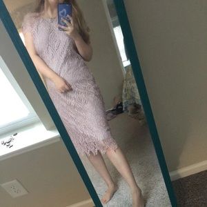 Mignon Doo pink dress